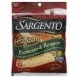 Sargento parmesan and romano shredded cheese Calories