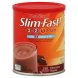 Slim-Fast 3-2-1 plan shake mix chocolate royale Calories