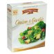 Pepperidge Farm onion and garlic croutons Calories