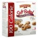 Pepperidge Farm 100 calorie pack soft baked oatmeal raisin cookies Calories