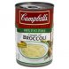Campbells 98% fat free cream of broccoli soup condensed soups Calories