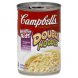 Campbells double noodle in chicken broth soup condensed soup Calories