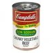 Campbells chunky vegetable beef soup low sodium soups Calories