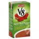 Campbells sweet red pepper soup v8 soup Calories