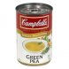 Campbells green pea soup condensed soup Calories