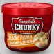 Campbells creamy chicken & dumplings creamy chicken and dumplings soup Calories
