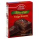 Betty Crocker brownie mix low fat fudge brownies Calories