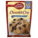 Betty Crocker pouch mix chocolate chip cookie mix Calories