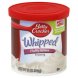 frosting whipped fluffy white