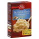 Betty Crocker potatoes specialty butter & herb mashed potatoes Calories