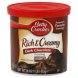 Betty Crocker frosting rich & creamy dark chocolate Calories