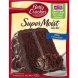 Betty Crocker milk chocolate super moist cake mix Calories
