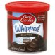 frosting whipped chocolate