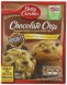 Betty Crocker chocolate chip premium muffin and quick bread mix Calories