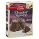 Betty Crocker decadent supreme cake mix chocolate molten lava Calories