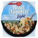Betty Crocker bowl appetit! light pasta homestyle chicken flavored Calories