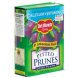 prunes, pitted, dried plums