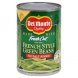 Del Monte fresh cut green beans blue lake, french style, no salt added Calories