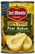 Del Monte pear halves in 100% juice Calories