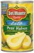 pears bartlett halves lite in extra light syrup