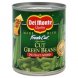 Del Monte freshcut blue lake cut green beans no salt added Calories