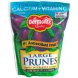 prunes with pits, large, dried plums