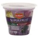 Del Monte super fruit pear chunks + acai & blackberry juice blend Calories