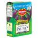 prunes with pits, medium, dried plum