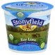 Stonyfield Farm nonfat 6 oz. key lime Calories