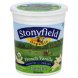 Stonyfield Farm organic yogurt organic, low fat, french vanilla Calories