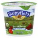 lowfat strawberry fob organic lowfat yogurt