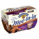 moo-la-la creamy organic yogurt double chocolate