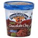 Stonyfield Farm organic frozen yogurt low fat, minty chocolate chip Calories