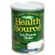 Health Source soy protein shake powder vanilla Calories