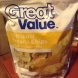 Great Value banana chips Calories