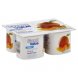 light peach yogurt nonfat, light, peach Great Value Nutrition info