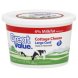 Great Value cottage cheese large curd grade a pasteurized dairy Calories