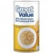 Great Value old fashioned oats 100% whole grain oatmeal Calories