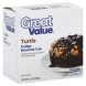 Great Value fudge brownie cup turtle Calories