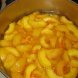 peaches, frozen, sliced, sweetened usda Nutrition info