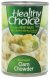 Healthy Choice new england clam chowder canned soups Calories