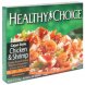 Healthy Choice cafe selections chicken & shrimp cajun style Calories