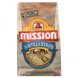 Mission Foods restaurant style tortilla strips white corn Calories