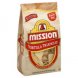 Mission Foods tortilla triangles restaurant style, fiesta size Calories