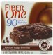 Fiber One chocolate fudge brownie with chocolate chips Calories