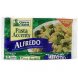 pasta accents frozen meal, alfredo