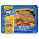 Perdue fc breaded original breast nuggets formed chicken products Calories