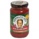Newmans Own sockarooni spaghetti sauce tomatoes with peppers & spices Calories