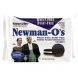 Newmans Own organics, newman-o 's chocolate cookies creme filled, wheat-free, dairy-free Calories