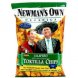 Newmans Own organics tortilla chips jalapeno, medium hot Calories